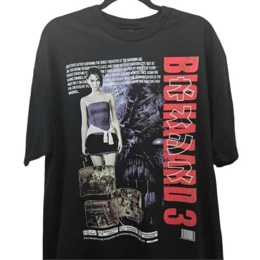 Biohazard 3 (Rts) T-Shirt , Shirts Men, Men Gifts, Shirt
